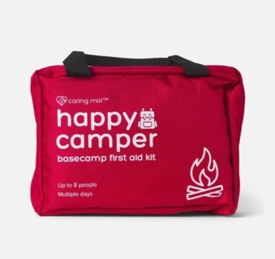 Caring Mill Happy Camper Basecamp First Aid Kit 8 people Multiple days Exp 03/26