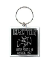 Led Zeppelin Keyring 1977 USA Tour Keychain