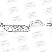 Redback Mufflers Bolt-On to suit Mitsubishi Nh Nj Nk Pajero RM 2Dr Hdt Swb 3.0L V6 Mpi 6G72 6Cyl 4WD 5 91 92 93 94 95 96 8 97 - M7971