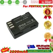 High Power 3200mAh Battery for Pentax D-LI90, 645D 645Z K-01 K-1 K-3 K-5 K-7