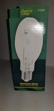 MADE IN USA MH400/CL/ED28/PS Pulse Start Metal Halide Light Bulb 400W 24,000 HR