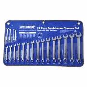 Kincrome K3036 - Combination Spanner Set 19 Piece Metric
