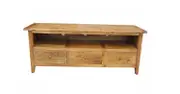 MF Honey Recycled Elm 3 Drawer Entertainment Unit