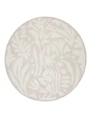 [Miss Amara] Didi Leaves Rollie Pollie Round Playmat in Grey
