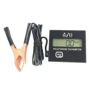 Digital Tach Hour Meter Tachometer RPM Counter for Lawn Mower Generator