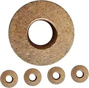 Abaodam 5pcs Wooden Plant Lids for Hydroponic Vases Center Hole for Easy DIY Water Propagation Compatible with Various Glass Bottles Material for Unique Indoor Planters