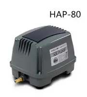 Hailea HAP-80 Air Diaphragm Pump High Traffic Aquarium Pond Septic Linear 80L/M