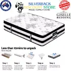 Giselle Bedding 34cm Euro Top Pocket Spring Mattress King Single Comfort Thick