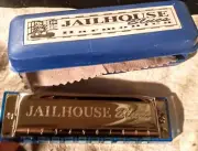 Jailhouse Blues Harmonica with Case