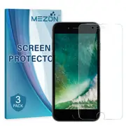 [3 Pack] Apple iPhone SE 2020 (4.7") Ultra Clear Screen Protector Film by MEZON – Case Friendly, Shock Absorption (iPhone SE 2020, Clear) – FREE EXPRESS