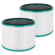 2 Pack 968125-03 HEPA Filter Replacement For Dyson HP01 HP02 DP02 Desk Purifiers