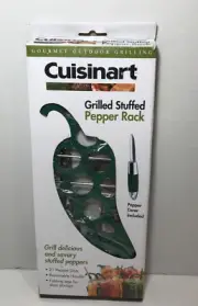 Cuisinart Grilled Stuffed Pepper Rack Pepper Corer Included , 21 Pepper Slots