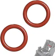 2Pcs O-Ring Silicone Rubber,Coffee Machine Extraction Brewer Tank Seals,Maintenance Part Silicone Ring Anti-Leak Water, for Krups, for Delonghi