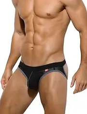 [Arjen Kroos] Men's Jockstrap Underwear Bulge Pouch Sexy Mesh Jock Strap