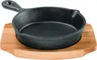 Pyrolux 11851 Skillet with Maple Tray Black, 13.5 Cm Diameter