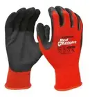 MAXISAFE RED KNIGHT GLOVES LATEX COATED SIZE MEDIUM 12 PAIR PACK