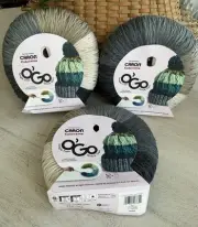 Caron Colorama O'GO Yarn in color Salt And pep New 228 Yds Bulky 5 : Lot of 3