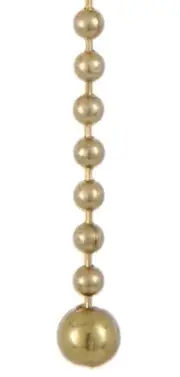 B&P Lamp 12" Beaded Chain W/Stop