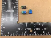 (5 pcs) MPG301BT - APEM, 24vdc 25mA DPST 1-Position, DIP Switch