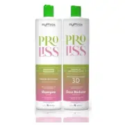 MYPHIOS 3D GLOSS Brush Hair Straightening Volume Reducer Proliss 2x1L - My Phios