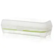 3PCS Egg Storage Box (Colour: Green, Size: 24.5 * 10.5 * 7cm)