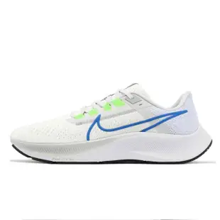 【NIKE 耐吉】慢跑鞋 運動鞋 NIKE AIR ZOOM PEGASUS 38 男鞋 白多色(CW7356103)