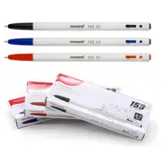 12pcs MONAMI 153 BP Ballpoint Pen 0.7mm Black Blue Red - Choose Color