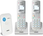Vtech Executive Cordless Bundle - NBN Ready Phone System - 2 Handsets - White