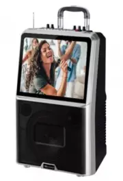 Supersonic IQ-1508DJWK 15" Touch Screen Karaoke System +Built-in Speaker +USB/SD