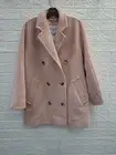 New Max Mara Rebus Short Pink Coat Size 40