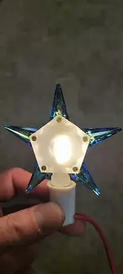 Matchless Star LightTree Topper Replica With Real Crystal Blue