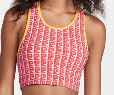 WOW! NEW Tags Rhode brand "Mia" bra top Cherry Monogram small $85