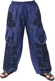 [Siamrose] Yoga Harem Pants Men Women Casual Baggy Lounge Pants 2 big pockets