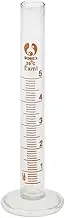 harayaa 5ml-500ml Glass Measuring Cylinders Chemistry Lab Measure Graduated Cylinders - 5ml