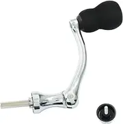 Fishing Spinning Reel Handle Replacement, Metal Fishing Reel Rotary Knob Power Handle, Middle Size Type 1000-4000