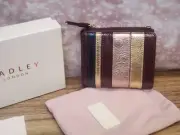 RADLEY London Clifton Hall Small Ziptop Wallet - Amethyst Stripe