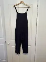 ELEMENT Women’s Cotton Linen Overalls JUMPSUIT Pockets Size 10 BNWT