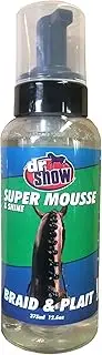 Dr Show Super Mousse | Shine Mane & Tail Braid & Plaiting Horse Show Groom 375ml