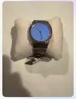 Gucci 25H 38mm Blue Stainless Steel