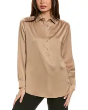 Jones New York Shirttail Side Button Shirt