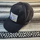 Vintage Strap Back Hat 2002 Salt Lake Olympic Torch Relay Fahrenheit Black New