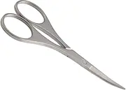 1Pc Safety Stainless Steel Scissors for Nose Hair Eyebrow Trimming Precision Design for for Personal Grooming at Home Travel