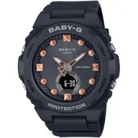 在飛比找蝦皮商城優惠-BABY-G CASIO 卡西歐 夏季海灘漸層雙顯計時錶/黑