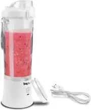 Total Chef Portable Blender, Cordless Protein Shaker Bottle, Type-C USB Recharge