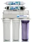Dual Outlet 50 GPD Reverse Osmosis Water Filter System Drinking/Aquarium RO/DI