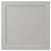 LERHYTTAN door, light grey, 60x60 cm