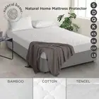 Mattress Protector Topper Cover Fully Fitted Nature Single Double Queen King
