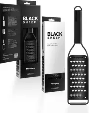 Microplane Black Sheep Extra Coarse Grater - Ultra-Sharp Stainless Steel Blad...