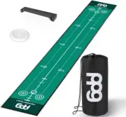 PIN Point Golf: Putting Green Mat with Silicon Speed Training Cup