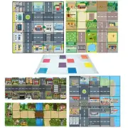 TTS Community and People Activity Mats Bundle for Bee-Bot or Blue-Bot Toy Robot